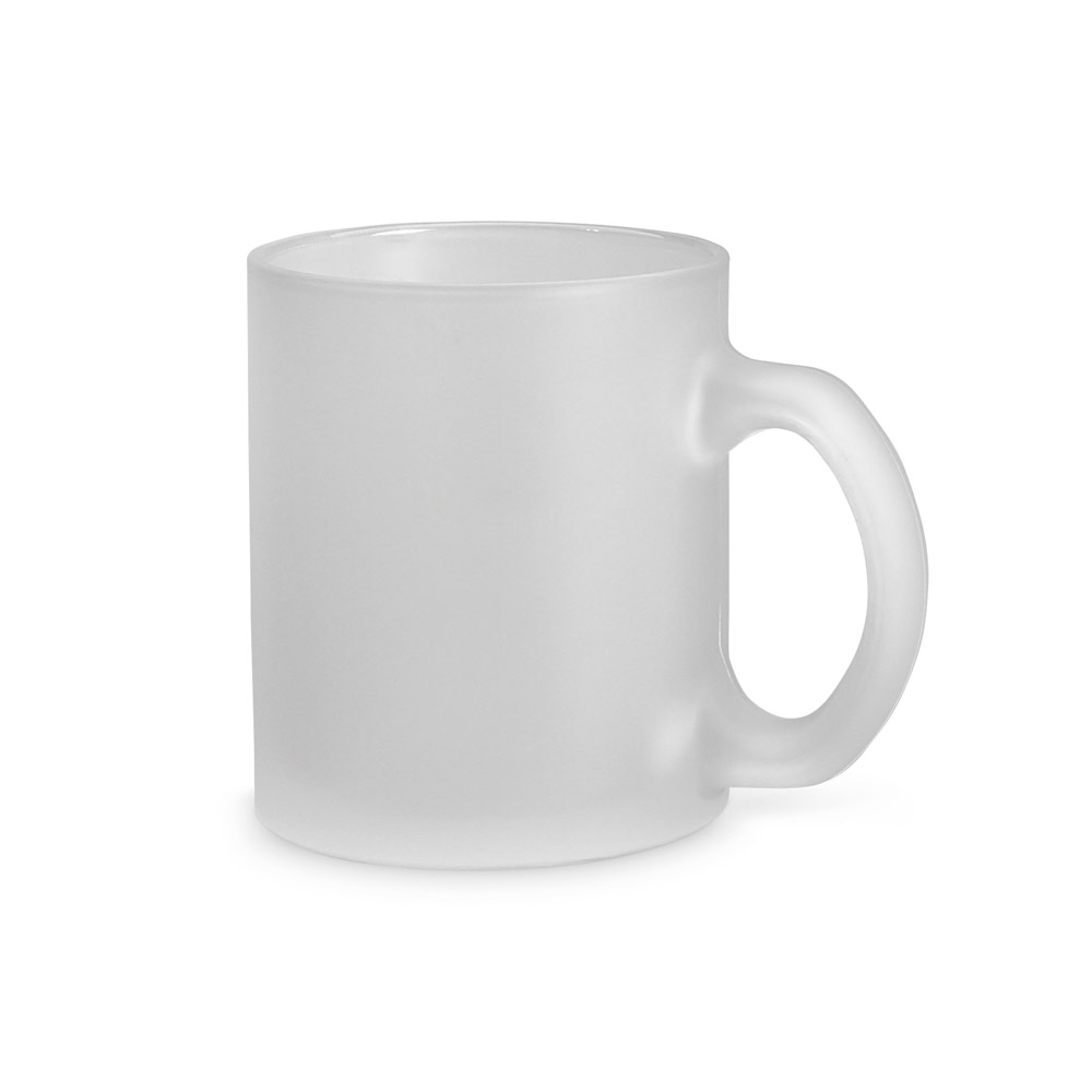 RD 93804-Caneca de vidro fosco personalizada 340 ml RD 93804-Caneca de vidro fosco personalizada 340 ml